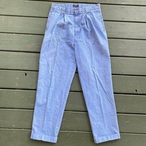 Vintage Super High Waisted Straight Leg Jeans Waist 32